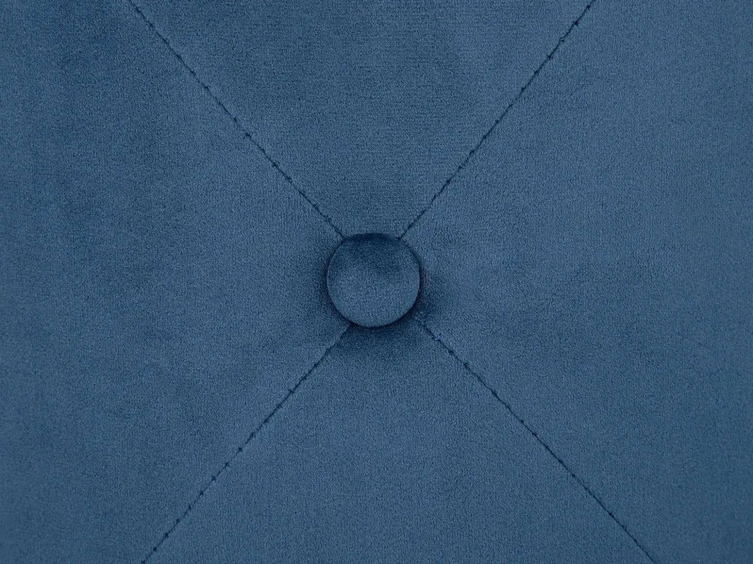 Pouf COROLLA Velluto Blu scuro