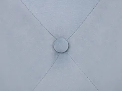 Pouf COROLLA Velluto Grigio chiaro