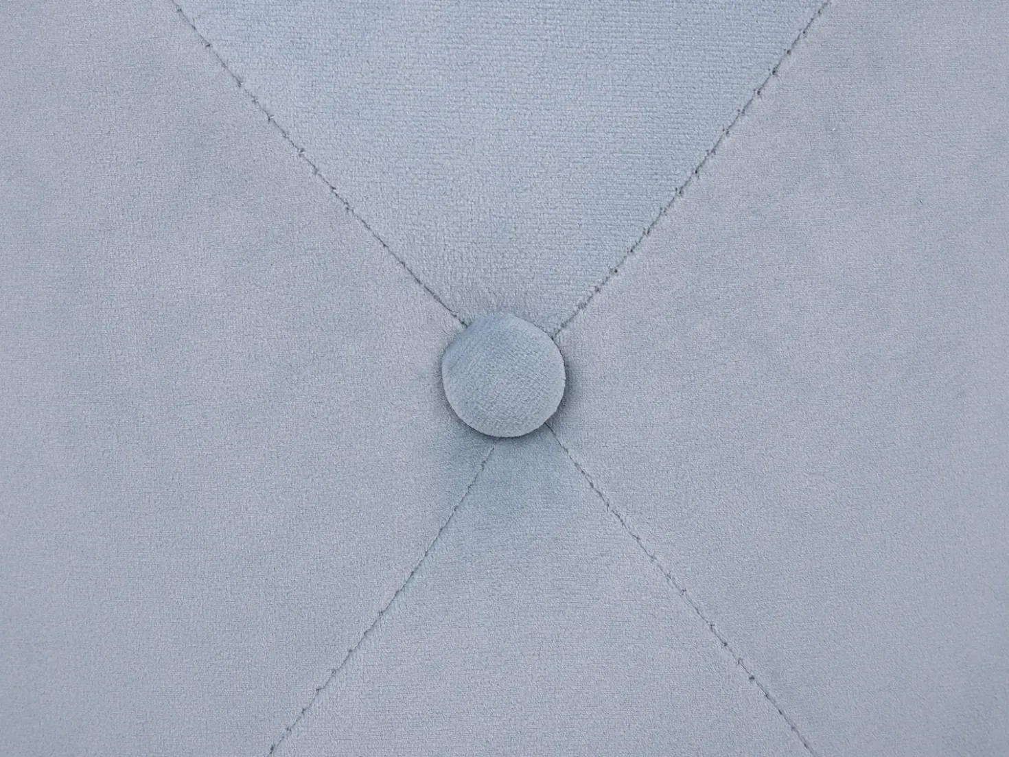 Pouf COROLLA Velluto Grigio chiaro