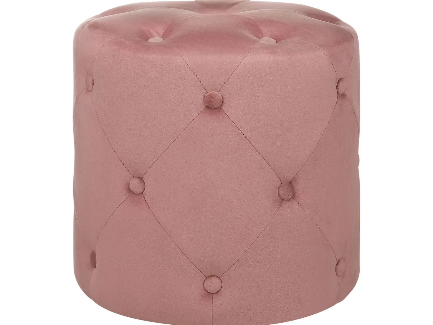 Pouf COROLLA Velluto Rosa