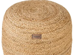 Pouf DALAMA Iuta Beige sabbia