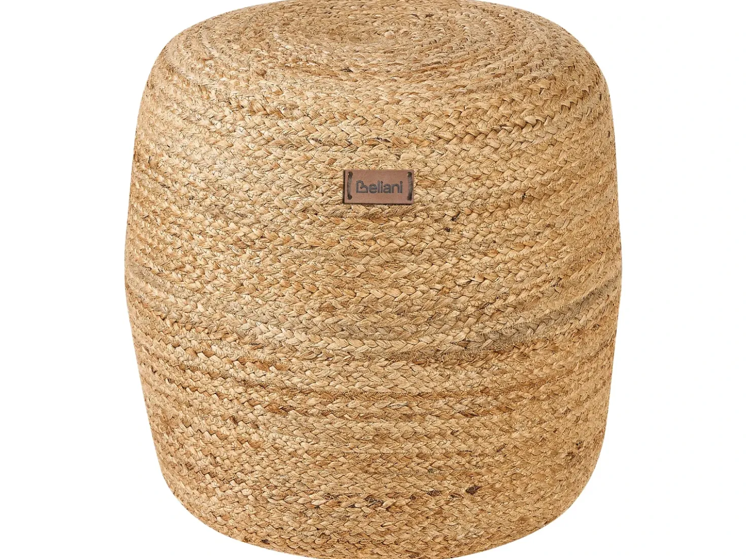 Pouf DALAMA Iuta Beige sabbia