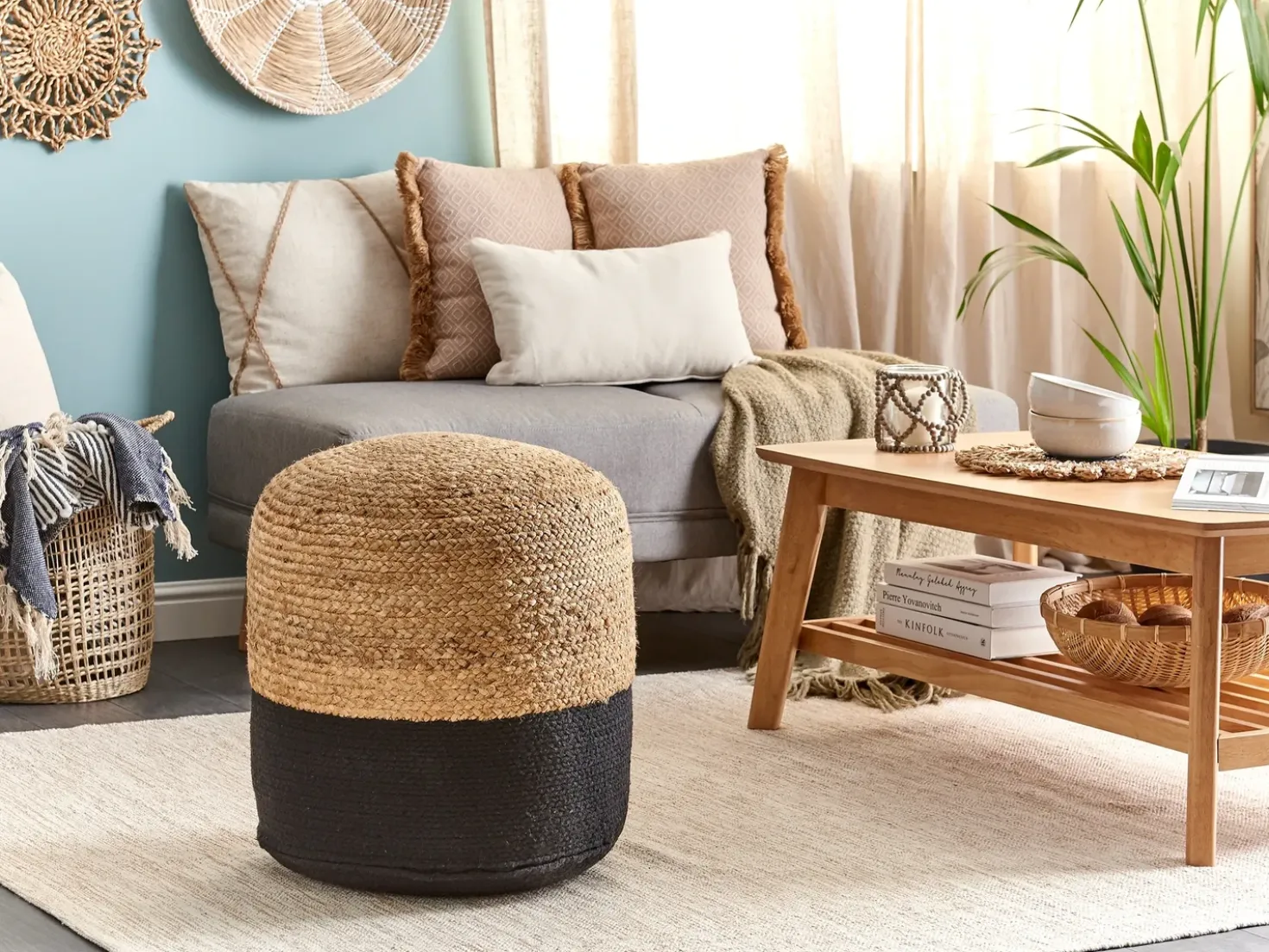 Pouf DALAMA Iuta Nero