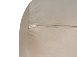 Pouf DAREYN Velluto Beige sabbia