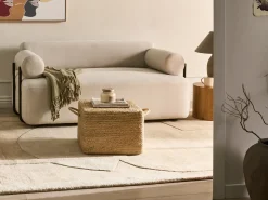 Pouf DHADAR Iuta Naturale
