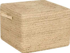 Pouf DHADAR Iuta Naturale