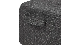 Pouf DHADAR Iuta Nero