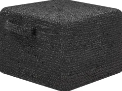 Pouf DHADAR Iuta Nero
