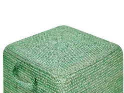 Pouf DHADAR Iuta Verde
