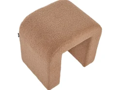 Pouf ESTES Bouclé Marrone chiaro