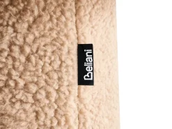 Pouf EUFAULA Bouclé Beige