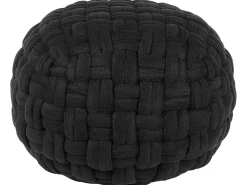 Pouf HOPA Velluto Nero