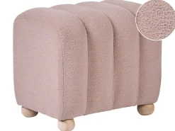 Pouf IDYLLWILD Bouclé Beige