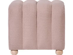 Pouf IDYLLWILD Bouclé Beige