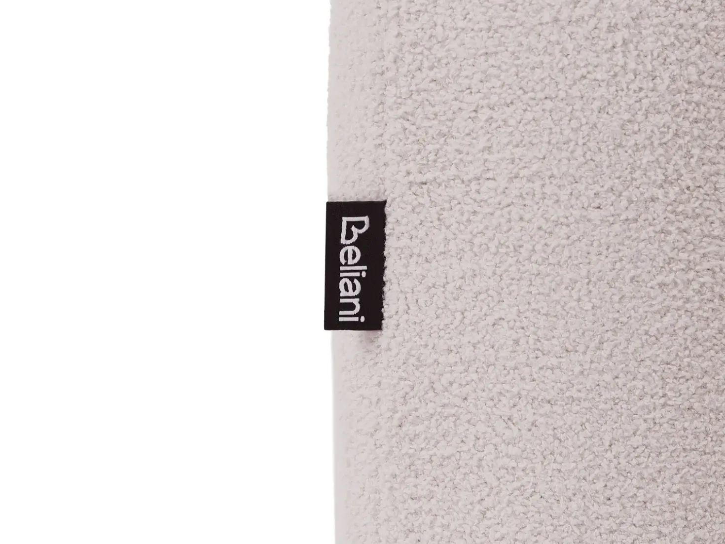 Pouf IDYLLWILD Bouclé Bianco sporco