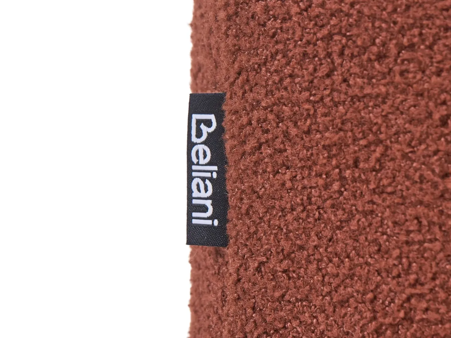 Pouf IDYLLWILD Bouclé Marrone dorato