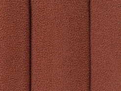 Pouf IDYLLWILD Bouclé Marrone dorato