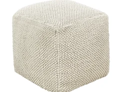 Pouf JOARA Cotone Beige