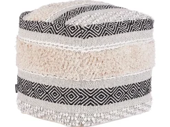 Pouf KANAM Cotone Beige chiaro