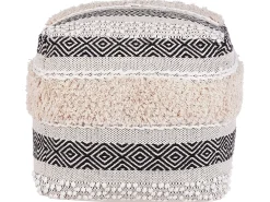 Pouf KANAM Cotone Beige chiaro