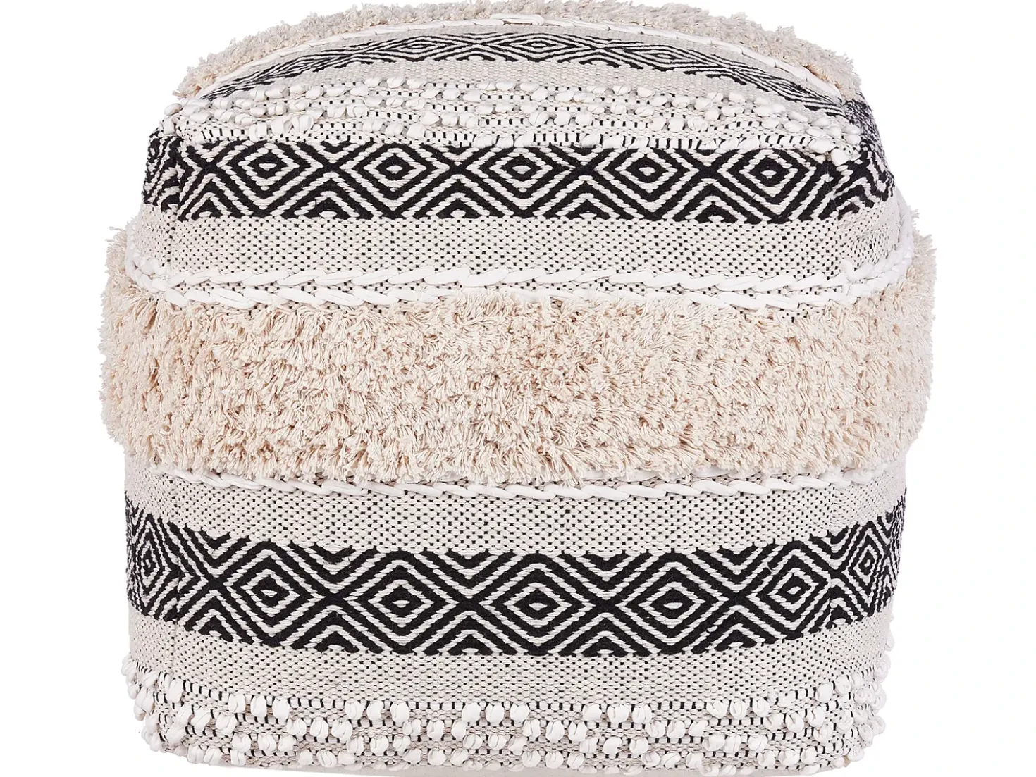 Pouf KANAM Cotone Beige chiaro