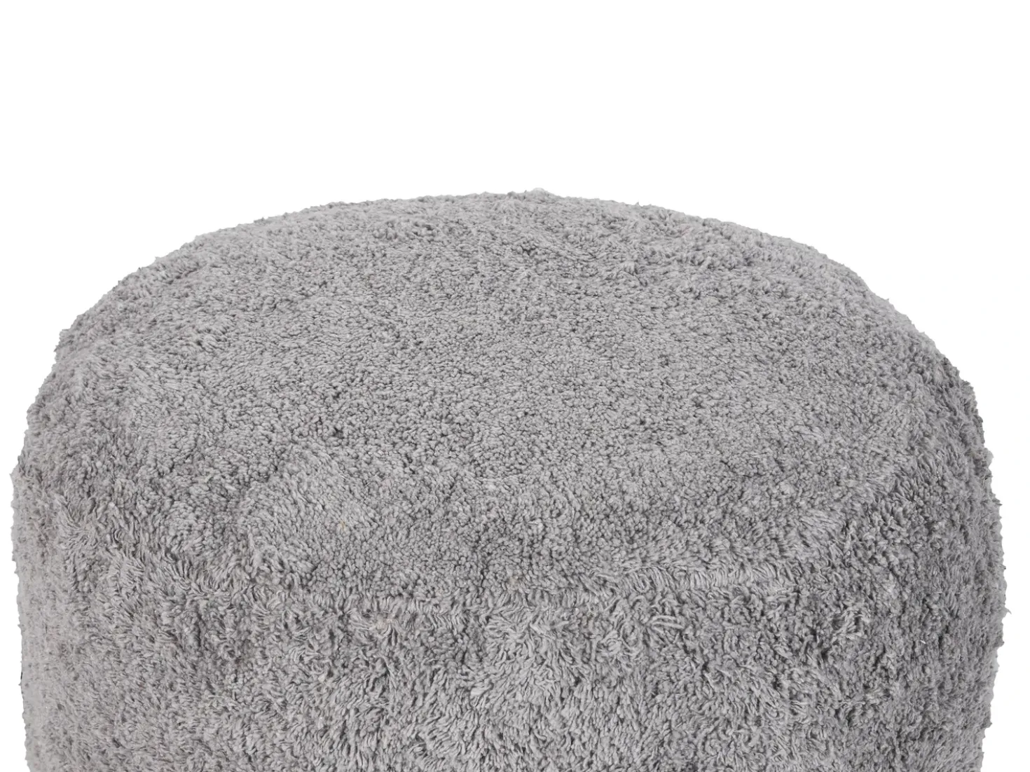 Pouf KANDHKOT Cotone Grigio