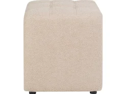 Pouf KANSAS Bouclé Beige