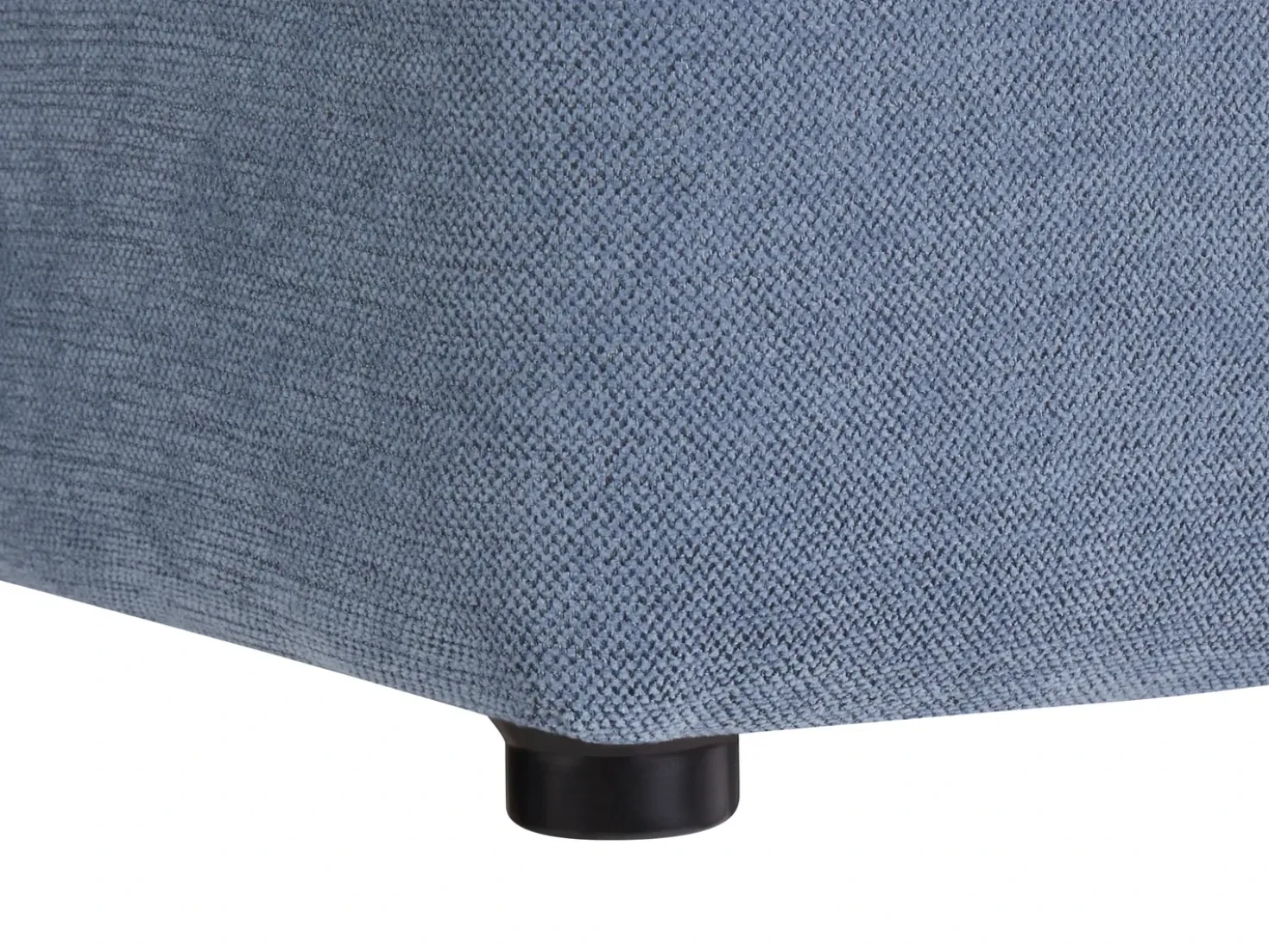 Pouf KANSAS Tessuto Blu