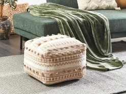 Pouf KARAW Cotone Beige