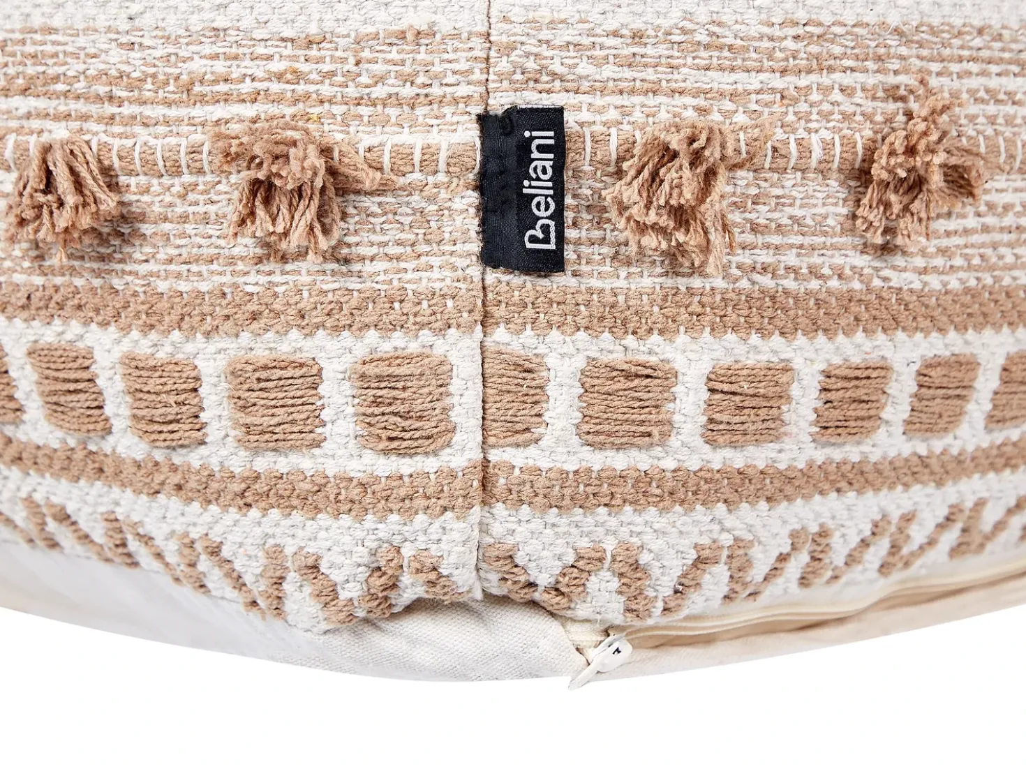 Pouf KARAW Cotone Beige