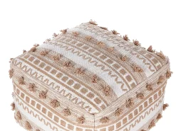 Pouf KARAW Cotone Beige