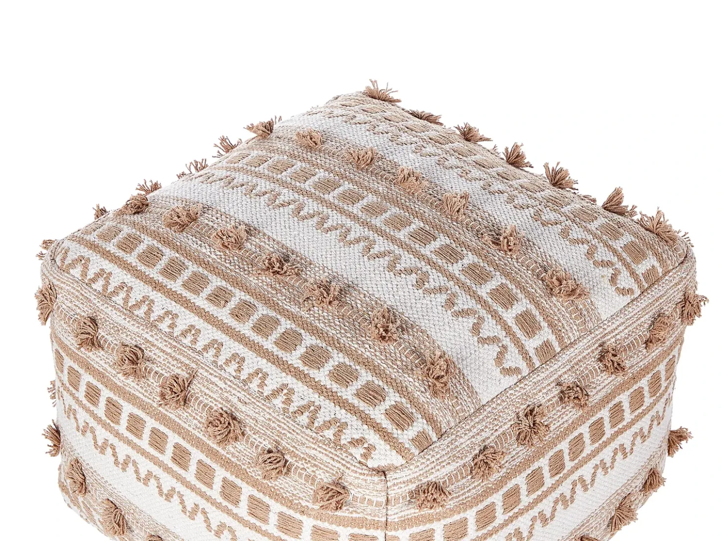 Pouf KARAW Cotone Beige