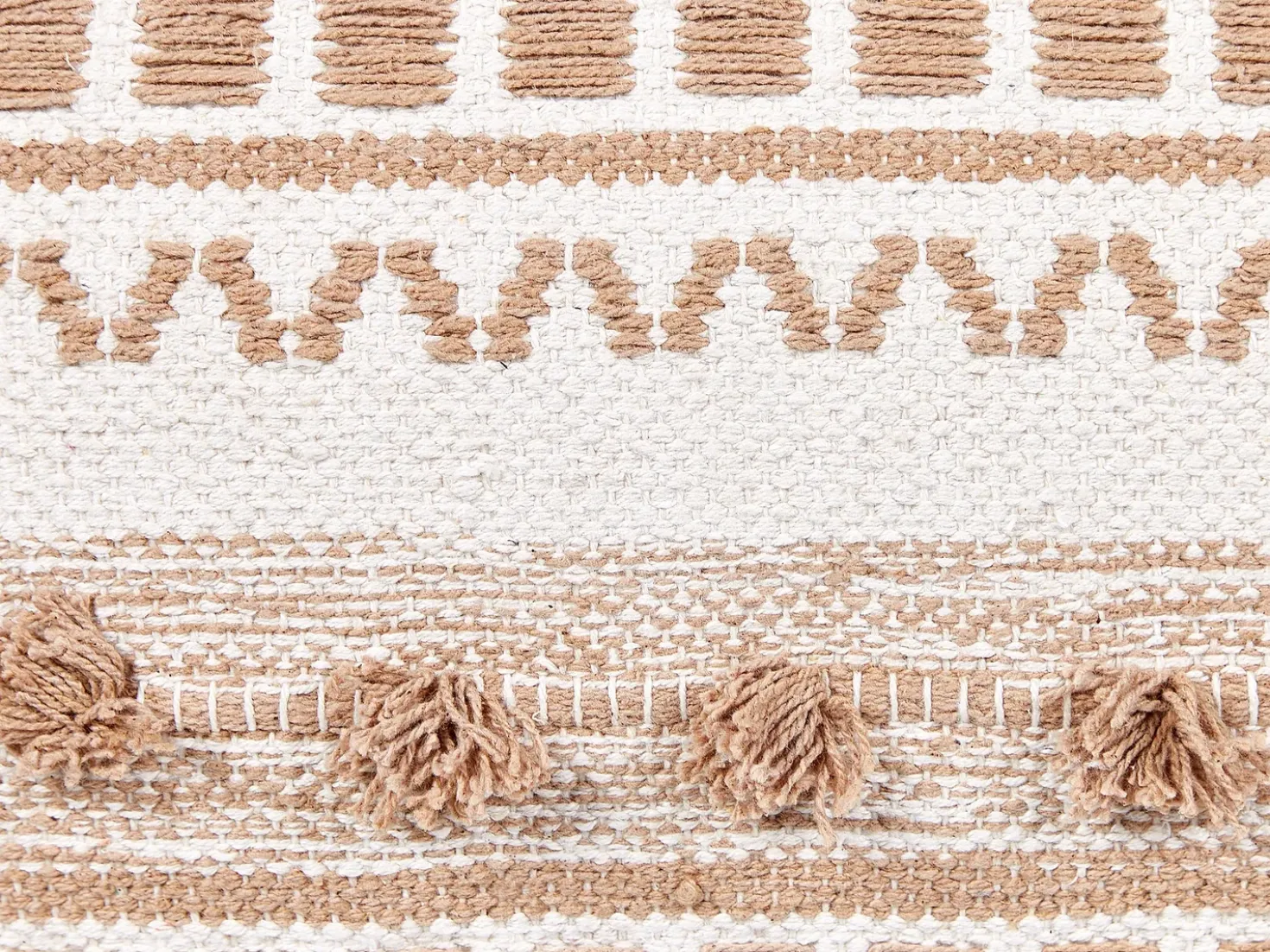 Pouf KARAW Cotone Beige