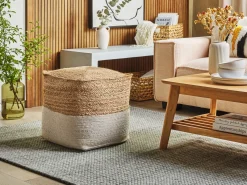Pouf KIRAMA Iuta Beige