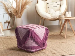 Pouf KOCHI Cotone Rosa