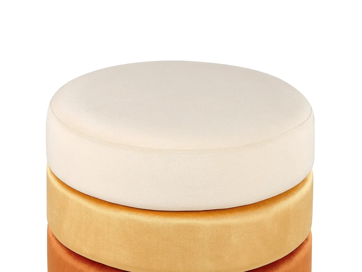 Pouf LOUIN Velluto Arancione