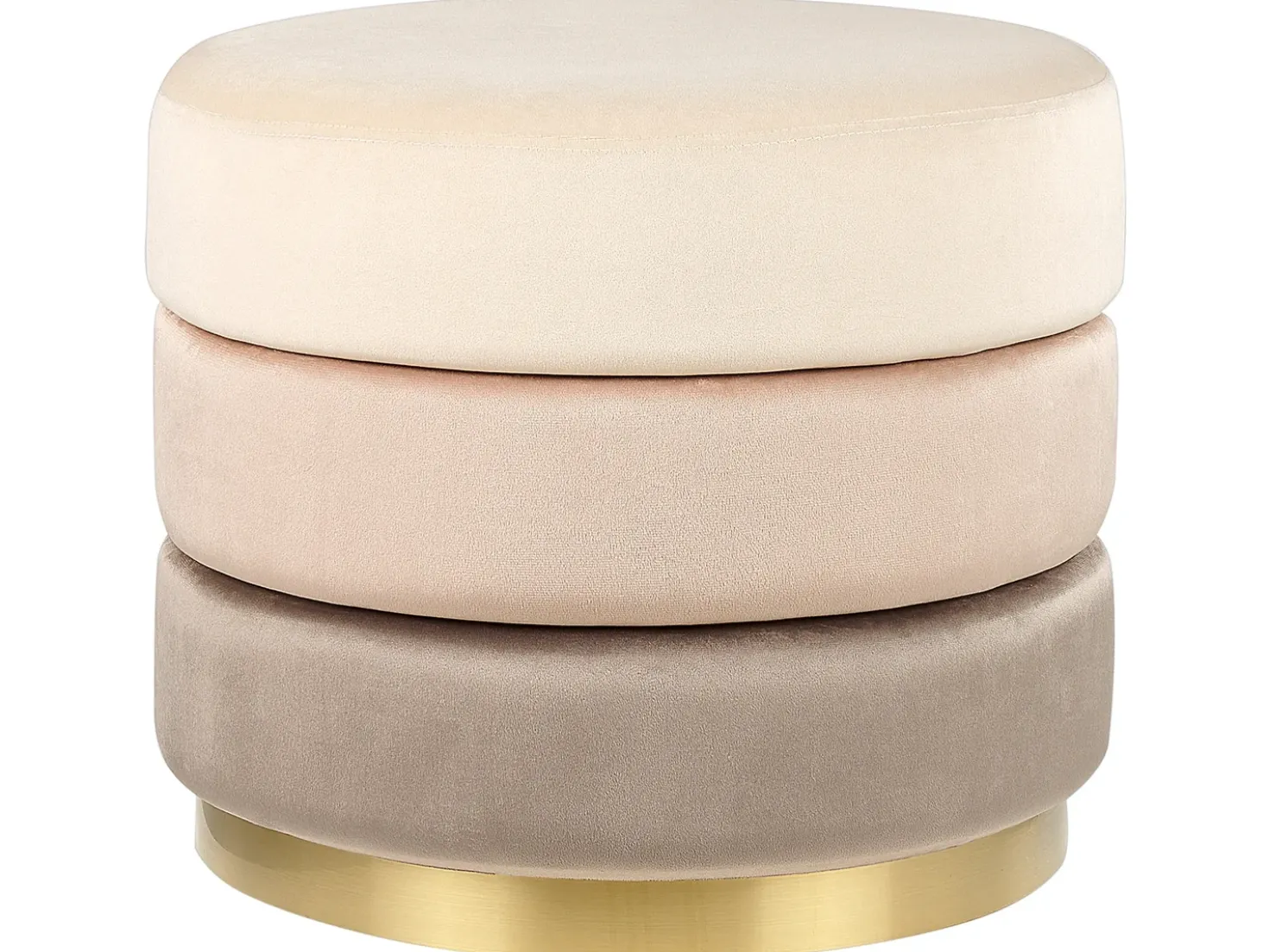 Pouf LOUIN Velluto Beige
