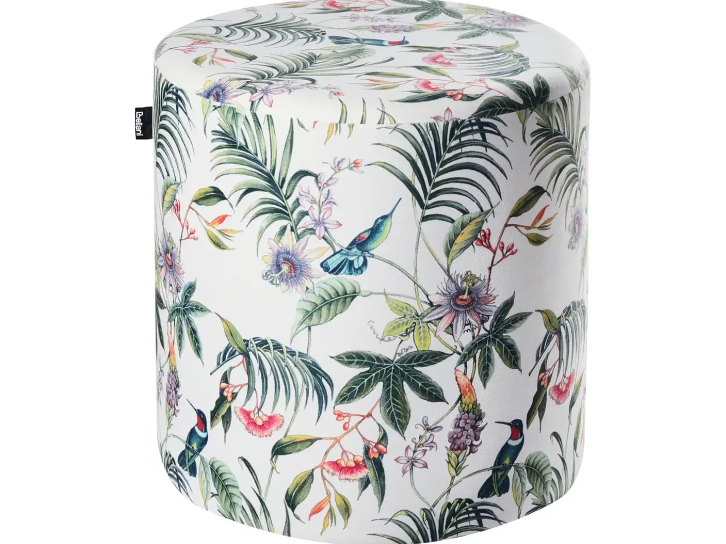 Pouf LOVETT Velluto Multicolore
