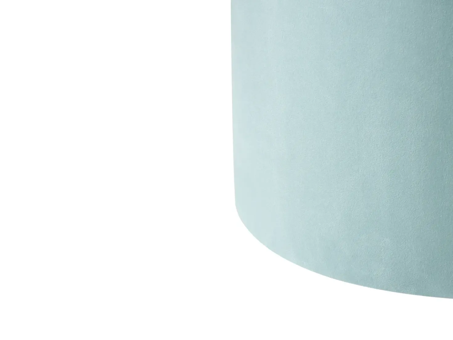 Pouf LOVETT Velluto Verde menta