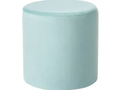 Pouf LOVETT Velluto Verde menta