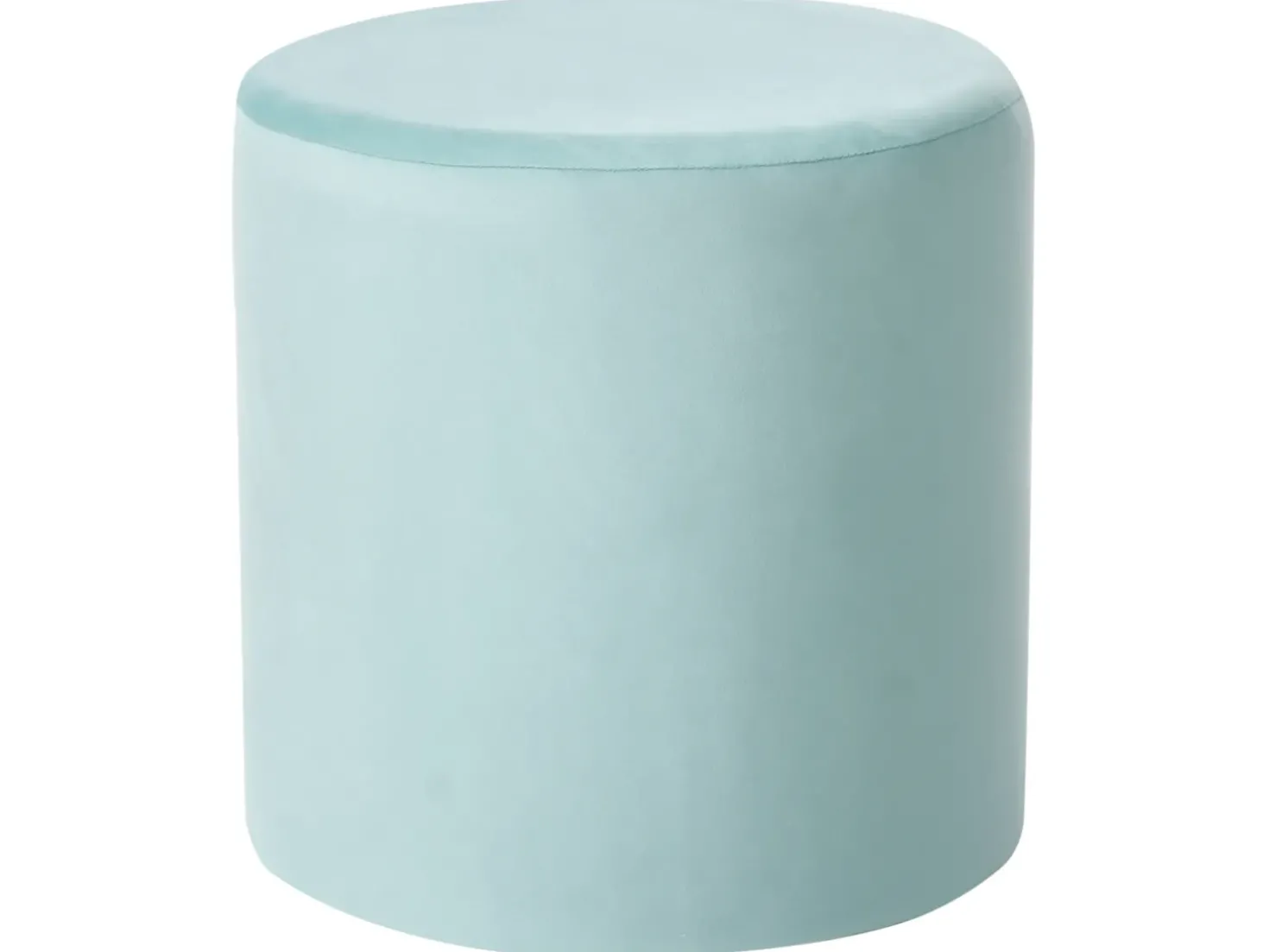 Pouf LOVETT Velluto Verde menta