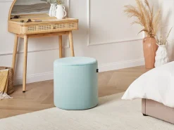 Pouf LOVETT Velluto Verde menta