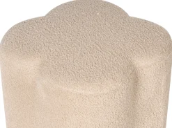 Pouf MANCOS Bouclé Beige