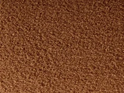 Pouf MANCOS Bouclé Marrone dorato