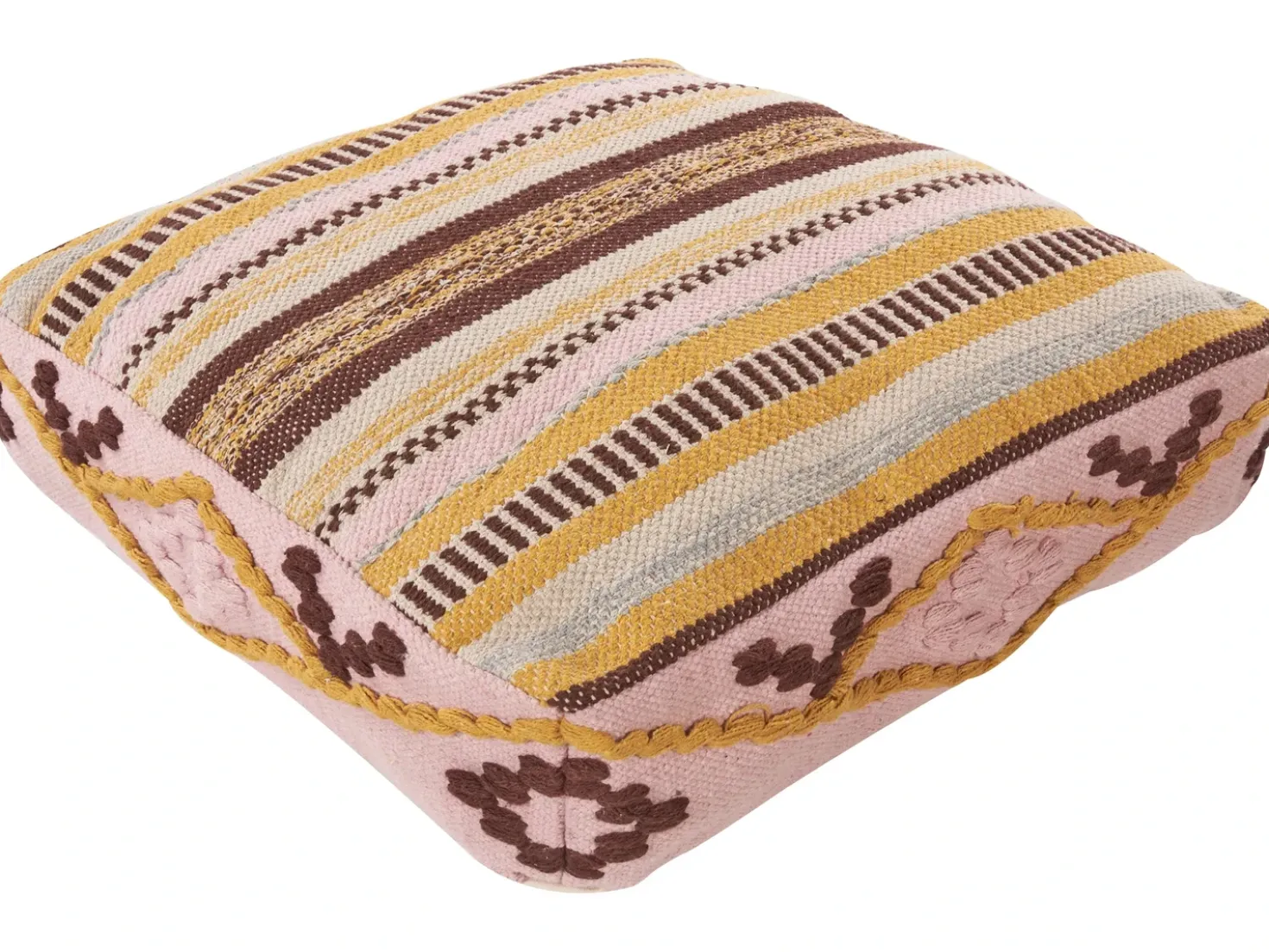 Pouf MAPLE Cotone Multicolore