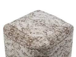 Pouf MEERUT Cotone Tortora