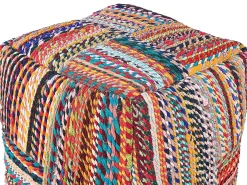 Pouf MEKHTAR Cotone Multicolore