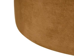 Pouf MILLEN Velluto Marrone dorato
