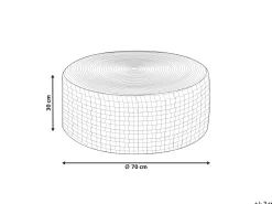 Pouf MITHI Beige