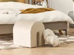 Pouf MODOC Velluto Beige